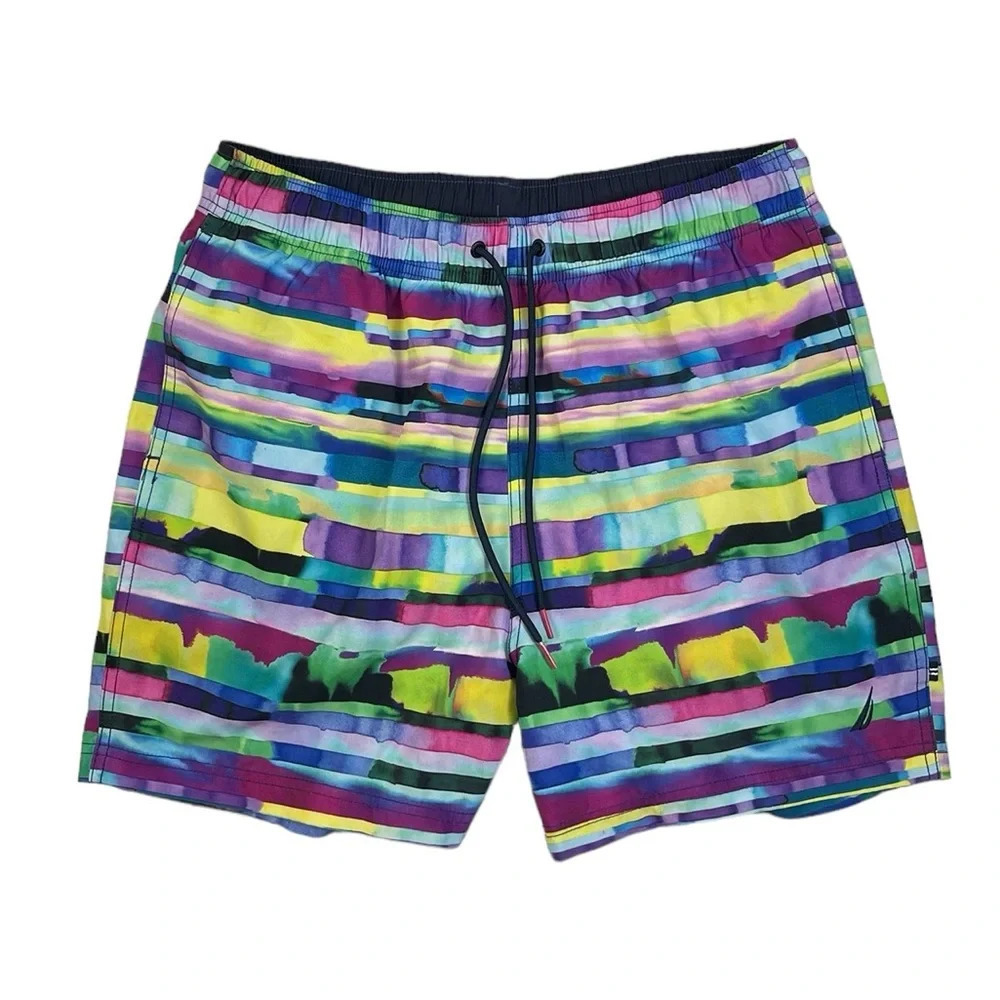 SH350 Men’s Nautica Designer Performance Stretch Beach Swim Trunks M